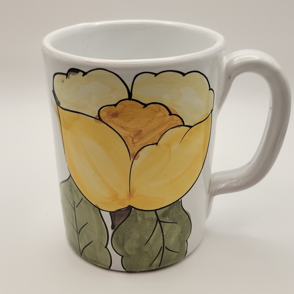 TULIP Mug. Handmade Italy. - Picture 2 of 6